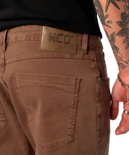 Calça MCD Sarja Slim Fit Ferrugem Mapple