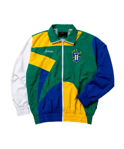 Jaqueta Approve Romario Brasil Verde Amarela Azul