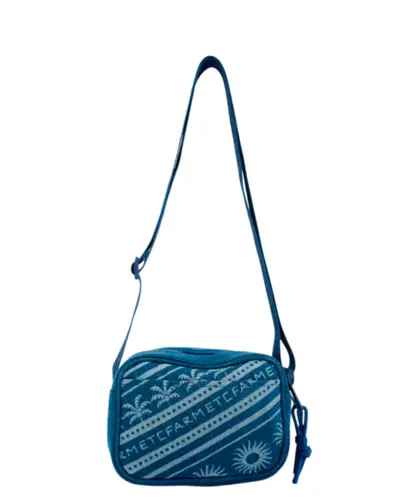 Bolsa Farm Chamego Praia Aloha Carioca Jeans Azul