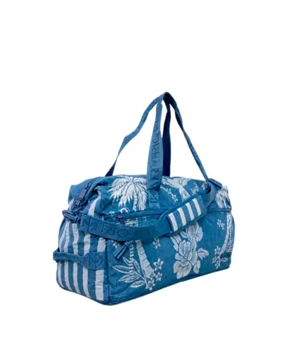 Bolsa Farm Findi Borogodó Praia Aloha Denin Azul