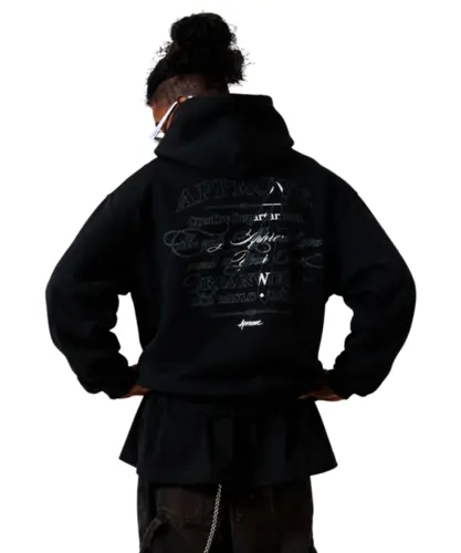 Moletom Approve Oversized Creative Department Preto