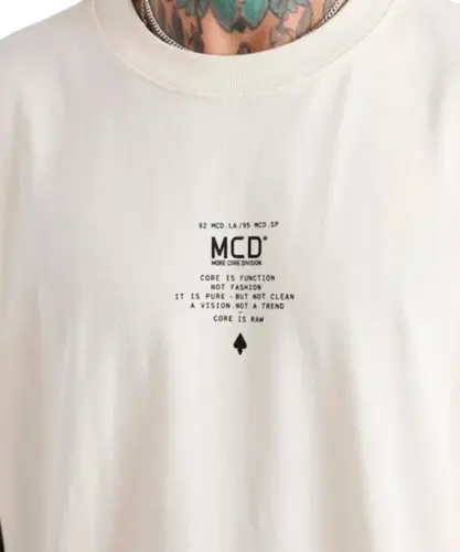 Camiseta MCD Box Fit Cut Trend Off White