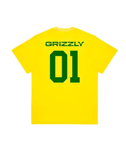 Camiseta Grizzly Bear Squad Amarelo