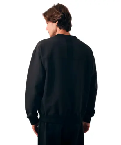 Moletom Champion Active Tech Crewneck Mini Script Preto