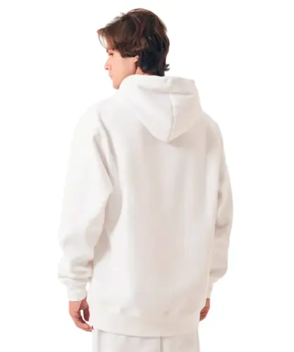 Moletom Chapion Athletic Hoodie Mini Script Off White