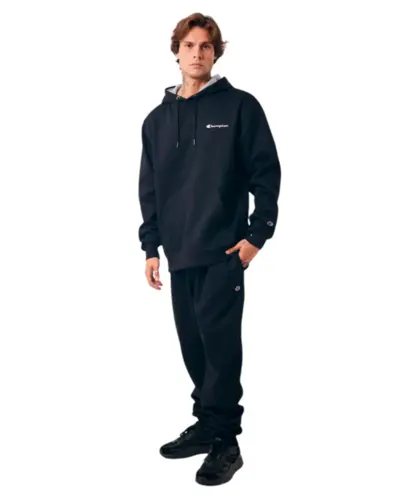 Moletom Champion Athletic Hoddie Mini Script Preto