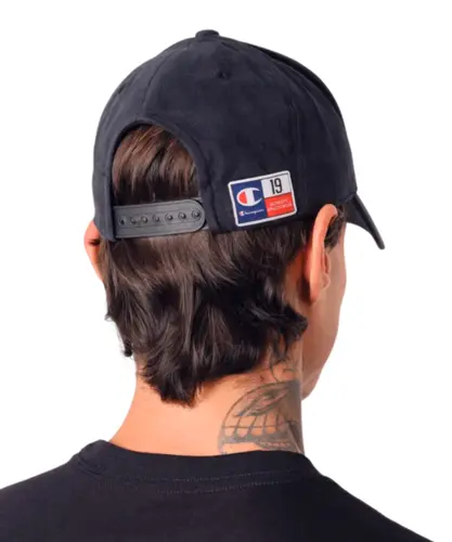 Boné Champion Snapback Script Logo Emb Preto