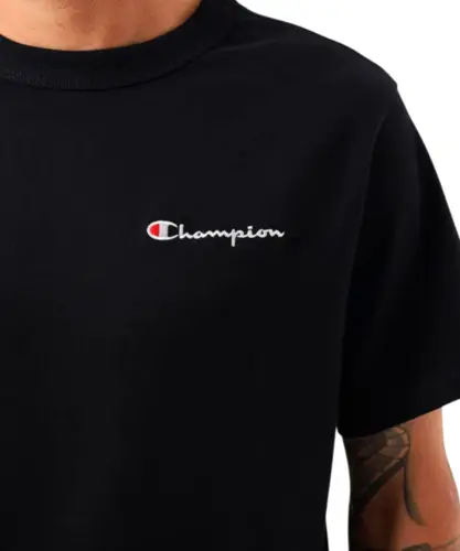 Camiseta Champion Life Mini Script Emb Preto