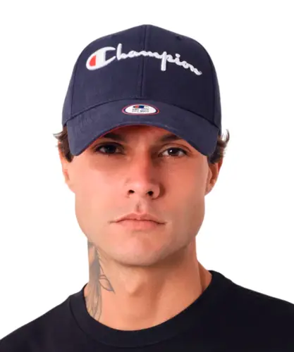 Boné Champion Snapback Script Logo Emb Navy