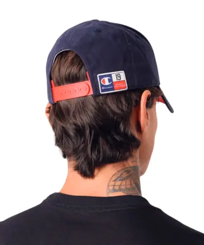 Boné Champion Snapback Script Logo Emb Navy
