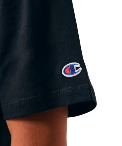 Camiseta Champion Athletic Script Logo Ink Preto