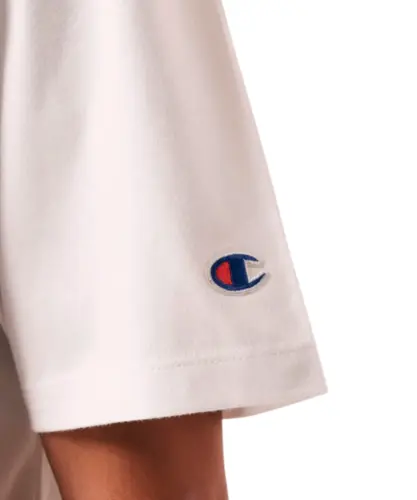 Camiseta Champion Athletic Script Logo Ink Off White