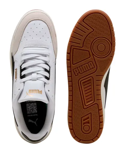 Tênis Puma Shuffle Downtown White Vapor Gray Gold