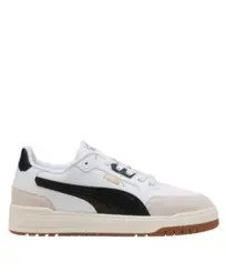 Tênis Puma Shuffle Downtown White Vapor Gray Gold