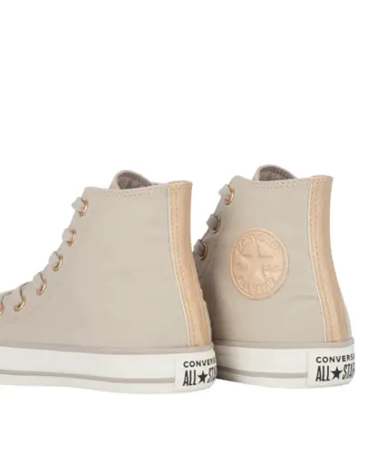 Tênis Converse Chuck Taylor All Star Hi Gold Marfim Amendoa