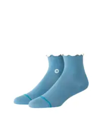 Meia Stance Pop Ruffle Icon Quarter Azul