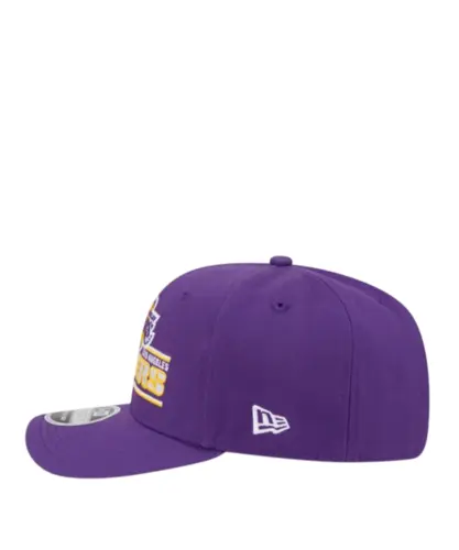 Boné New Era 9SEVENTY Stretch Snap Los Angeles Lakers NBA Roxo