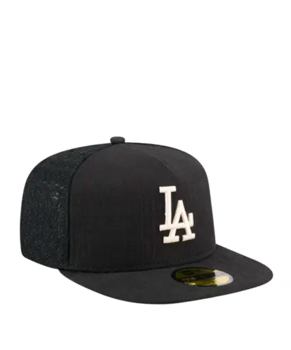 Boné New Era 59FIFTY Fitted A-Frame Los Angeles Dodgers Day 2025 Preto