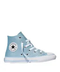 Tênis Converse Chuck Taylor All Star Azul Delicado Prata Opaca