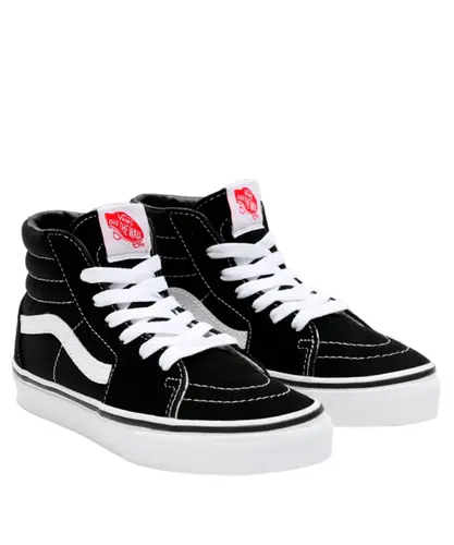 Tênis Vans Sk8-Hi Infantil Black White - Tênis Vans Sk8-Hi