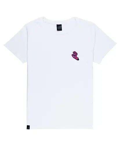 T-SHIRT FEMININA SCREAMING HAND CHEST