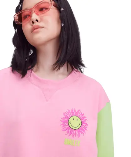 SWEATSHIRT BAW x SMILEY SUN MASS
