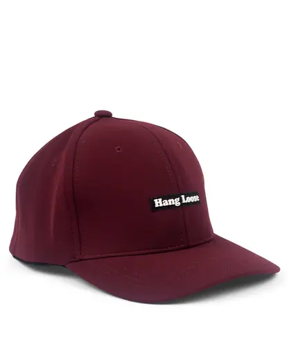 Boné Hang Loose Typo Bordo - Outlet