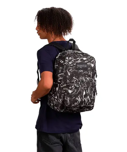 Mochila Jansport Superbreak - Marbled Motion Black