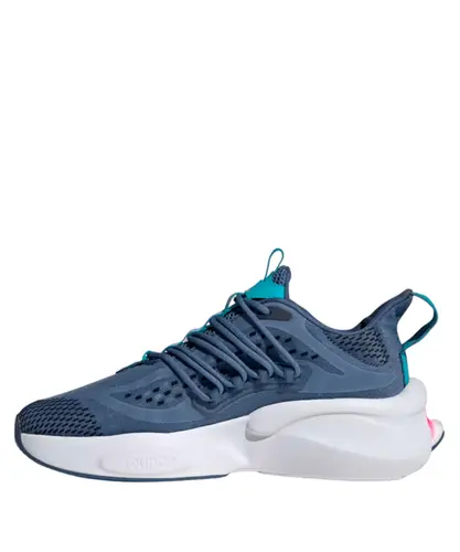 Tênis Adidas Alphaboost V1 - Azul / Rosa