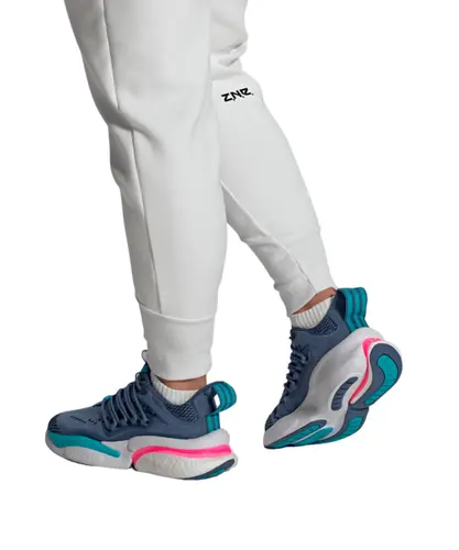 Tênis Adidas Alphaboost V1 - Azul / Rosa