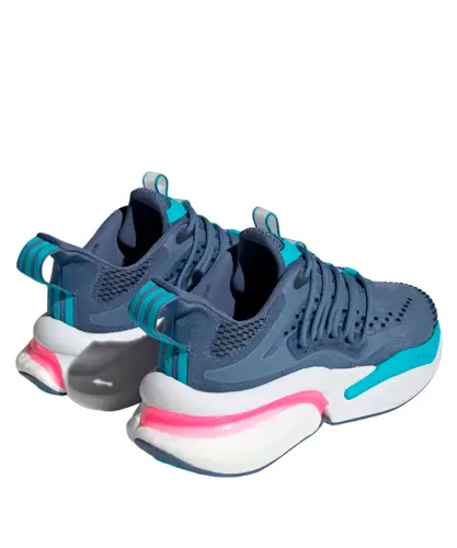Tênis Adidas Alphaboost V1 - Azul / Rosa