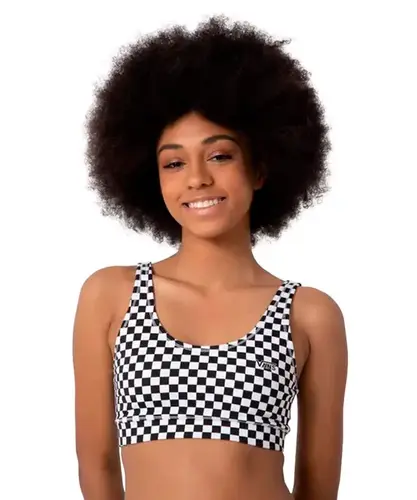 FLYING V PRINT BRA VANS
