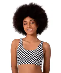 FLYING V PRINT BRA VANS