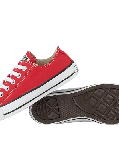 Tênis Converse Chuck Taylor All Star Cano Baixo Vermelho