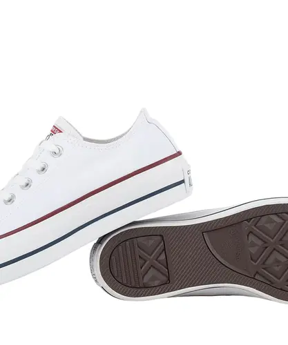 Tênis Converse Chuck Taylor All Star Lift Canvas Branco