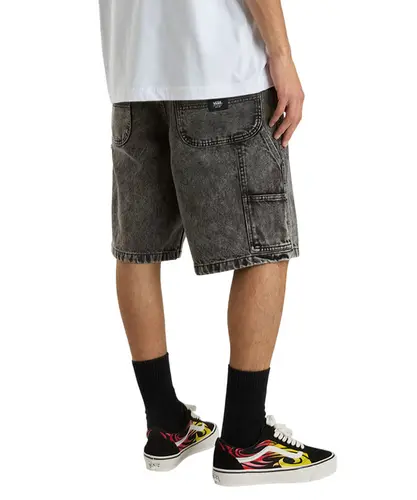 DRILL CHORE LOOSE DENIM SHORT