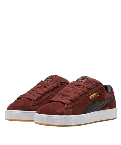 Tênis Puma Suede XL Brown Black