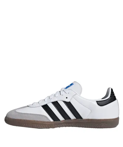 Tênis Adidas Samba OG White Black Clear Granite