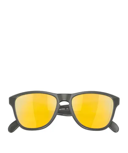 Óculos Oakley Frogskins Xs Prizm 24k Grey Smoke