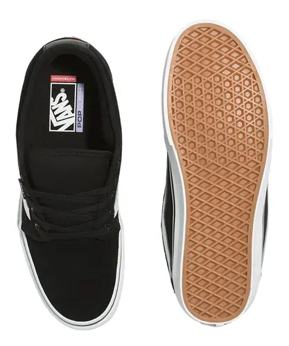 Tênis Vans Skate Chukka Low Sidestripe Black White