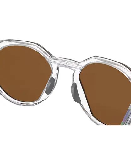 Óculos Oakley HSTN Metal Violet Matte Clear