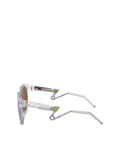 Óculos Oakley HSTN Metal Violet Matte Clear