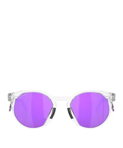 Óculos Oakley HSTN Metal Violet Matte Clear