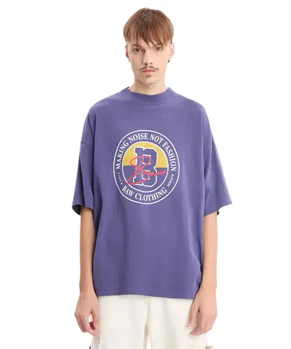 CAMISETA NEW OVER STAMP PRINT