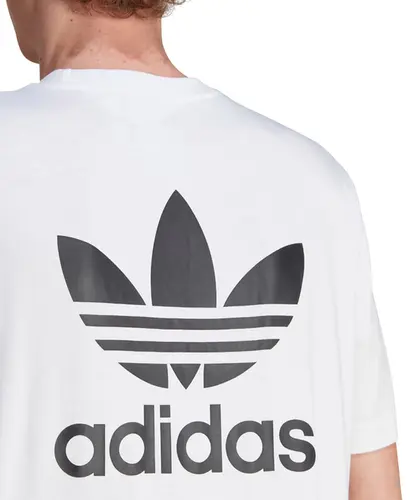 Camiseta Adidas Adicolor Classics Back Front Trefoil White