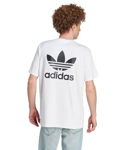 Camiseta Adidas Adicolor Classics Back Front Trefoil White