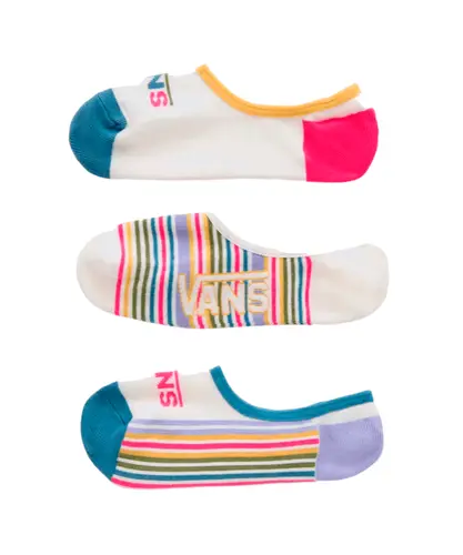 Meia Vans Scout Stripe Canoodle Socks - 3 Pares