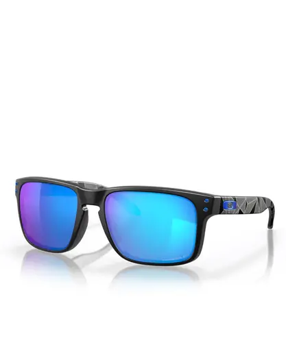 Óculos Oakley Holbrook Prizmatic Matte Black Sapphire Pol