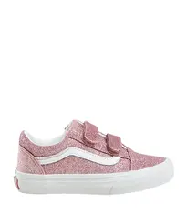 Tênis Vans Infantil Old Skool V Glitter Rose Gold