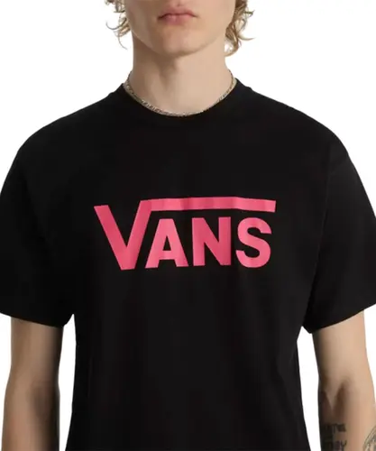 Camiseta Vans Classic - Black / HoneySuckle